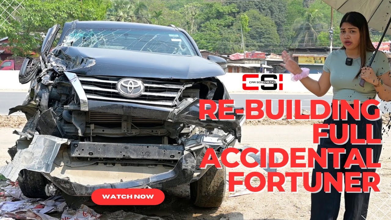 Unbelievable repair and restoration of an accidental Fortuner