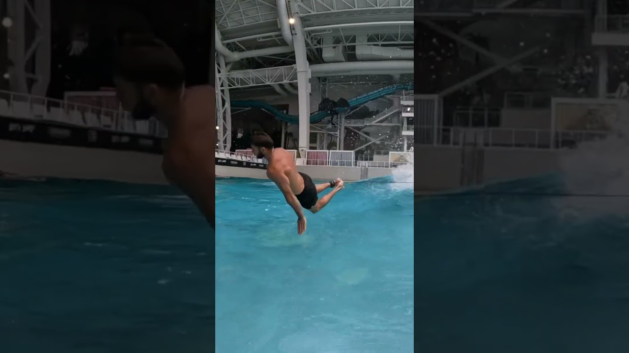 Indoor Wave pool in New Jersey Sick Air #surfing #wavepool #surf