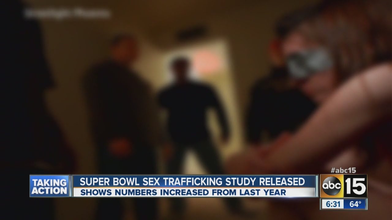Super Bowl sex trafficking study released