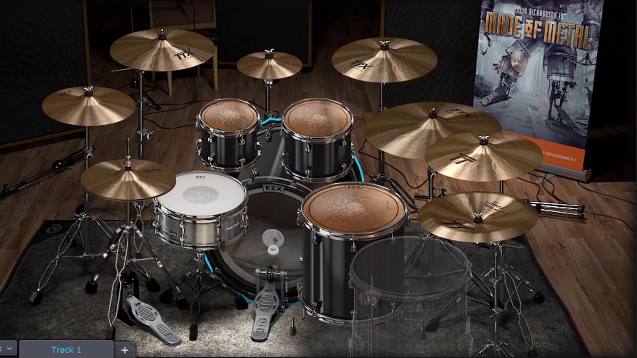 Groovy Djent | Metalcore Drum Track | 140 bpm 🥁