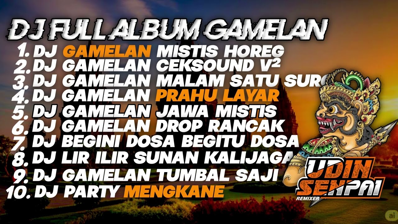 DJ FULL ALBUM GAMELAN V 7 X DJ TERBARU X HOREGG !! DJ TERBARU 2025