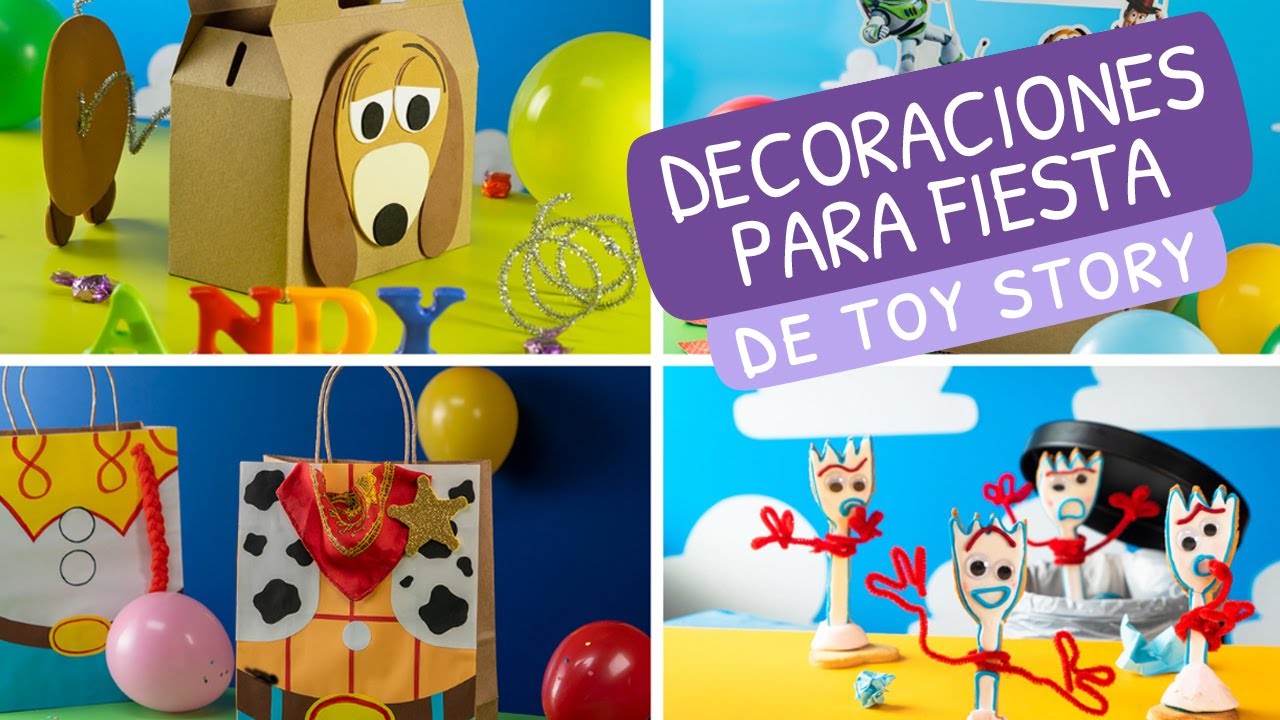 Decoraciones para fiesta de Toy Story