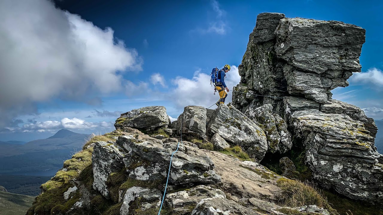 3 Peaks Challenge | Reverse Thread of the Needle! The Cobbler Arrochar Alps