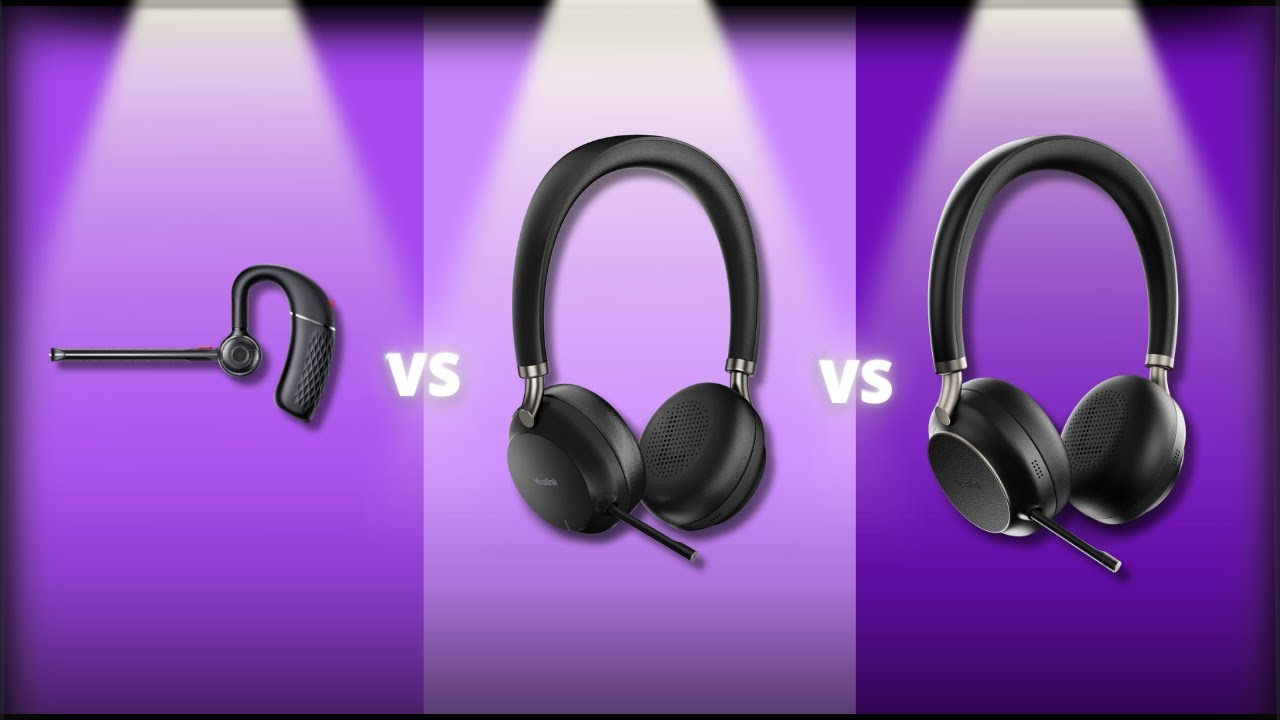 Yealink Bluetooth Headset Series Comparison 2023 - BH71 vs BH72 vs BH76