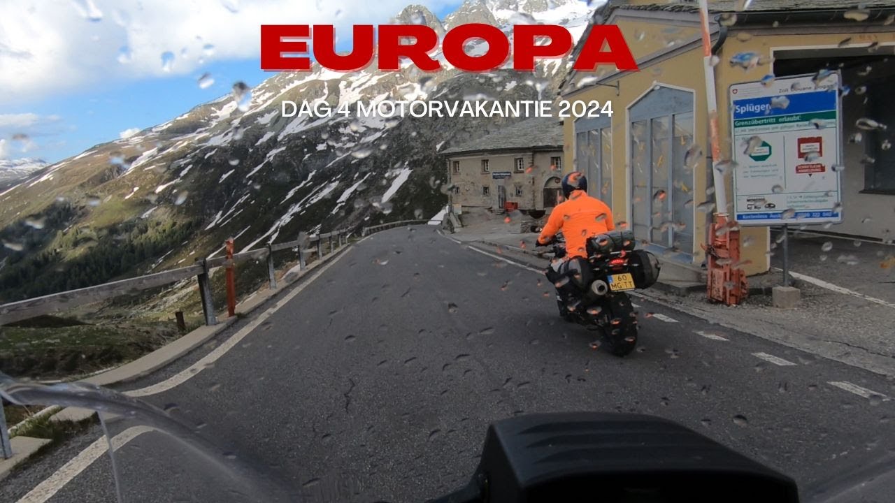 Motorvakantie Europa 2024: Dag 4 Boden - Splügen