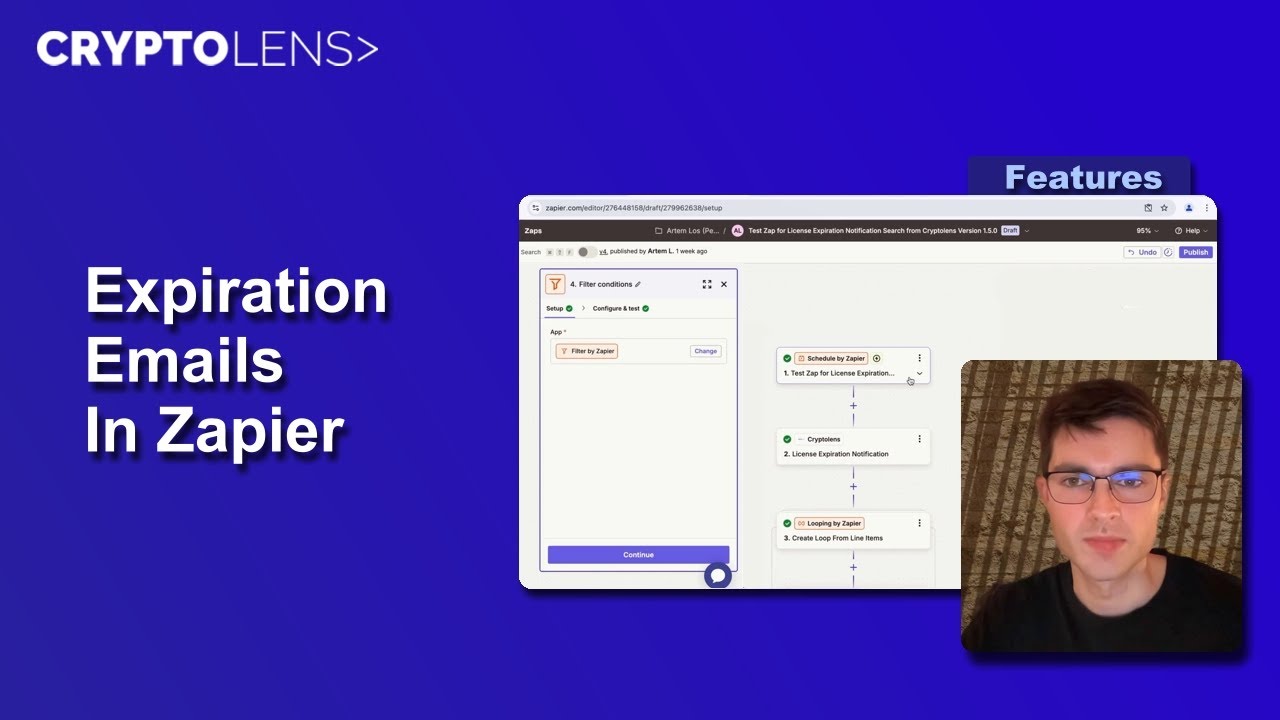 Using Zapier to Send Expiration Emails with Cryptolens