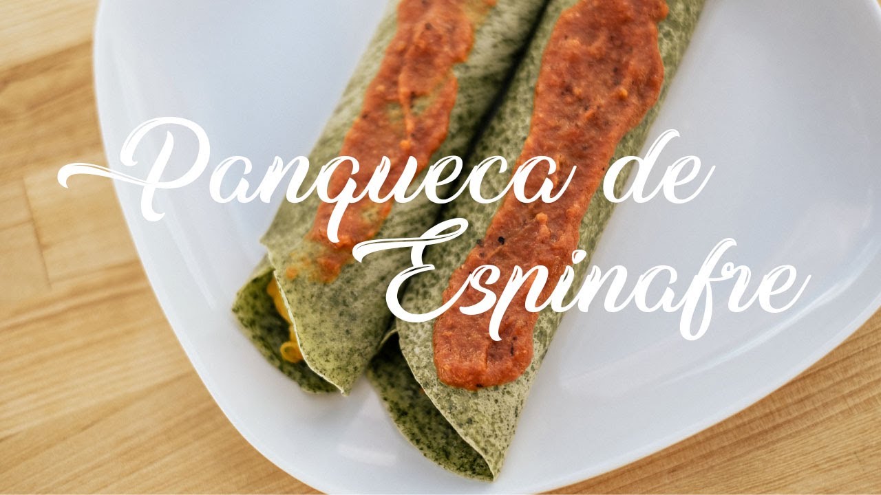 Panqueca de Espinafre VEGETARIANA | Receita #14