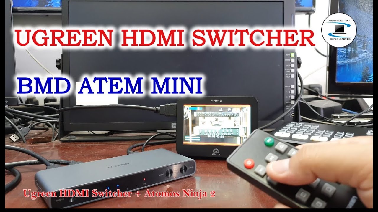 Test Video: Can we use the HDMI Switcher to replace for an Atem Mini ?