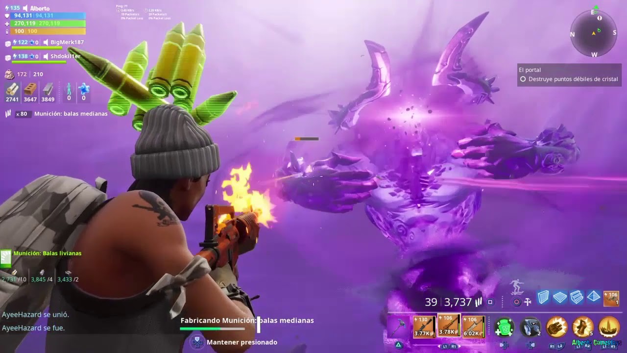 Fortnite* Salvar El Mundo Mision # 142 Batalla campal Valle Latoso