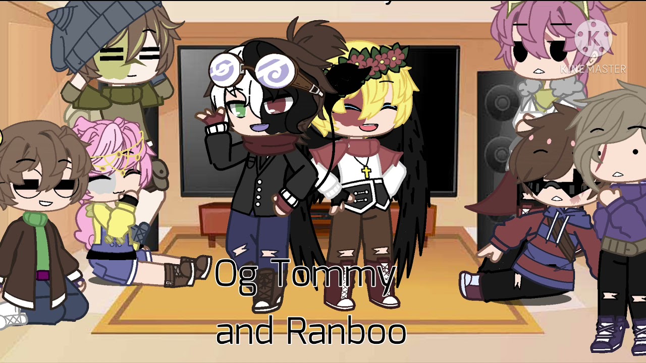 MCYT react to Ranboo and Tommy AUS