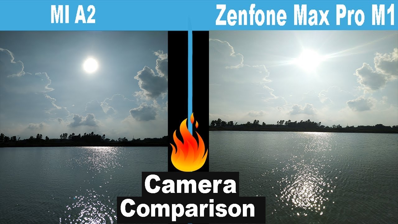 Camera Comparison - Mi A2 Vs Asus Zenfone Max Pro M1🔥🔥🔥