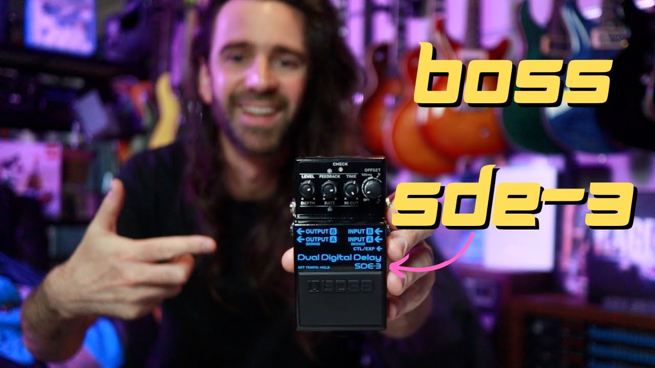 BOSS SDE-3 Dual Digital Delay | All Tones, No Talk