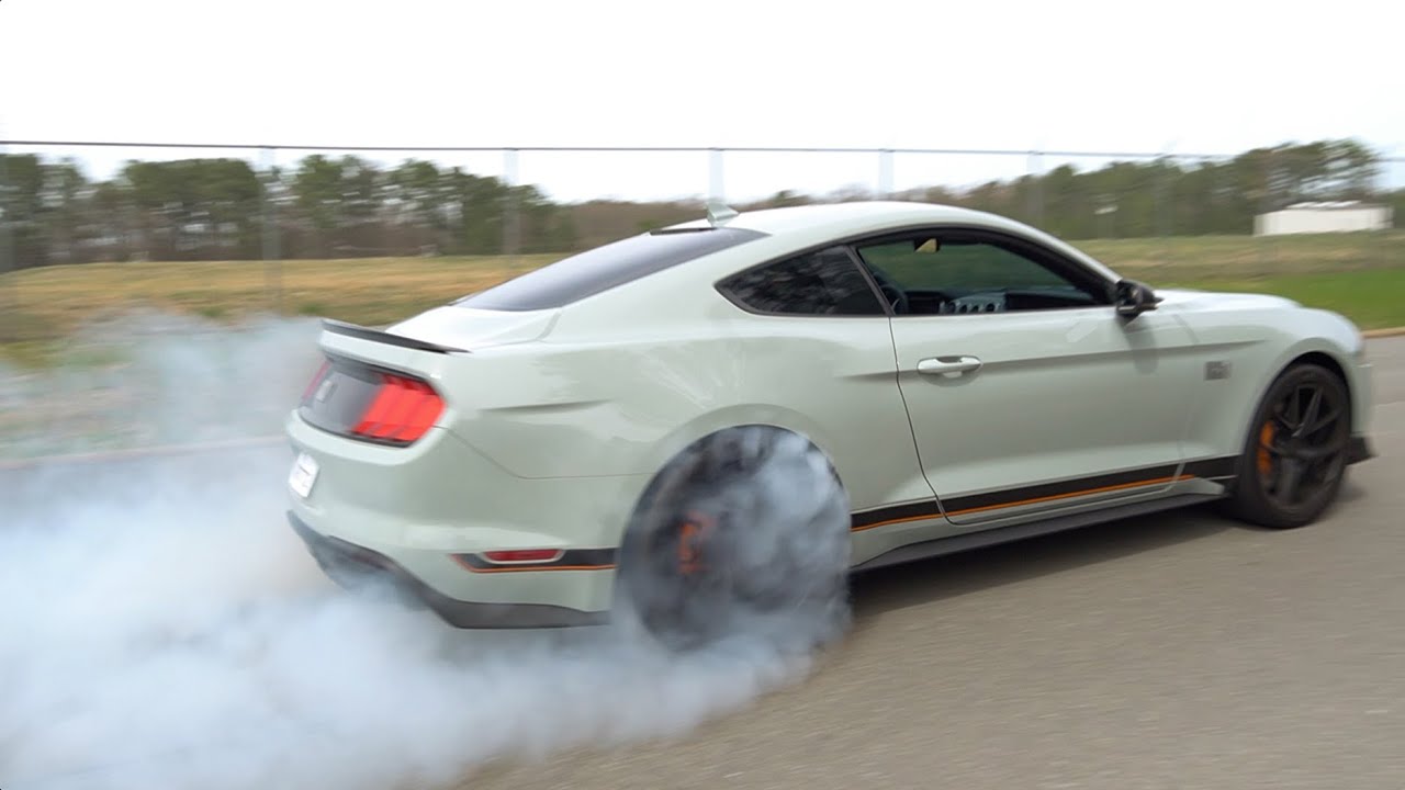 How to break in a $60,000 2021 Mach 1 Ford Mustang!!