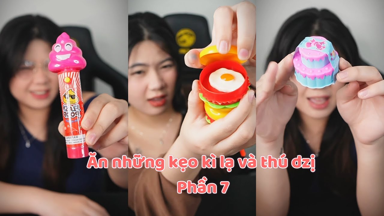 Ăn những đồ ăn kì lạ và thú dzị cùng mình nha