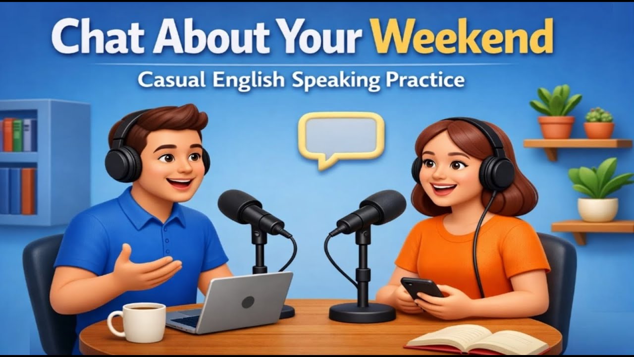 How to Describe Your Weekend in English | Natural Conversation Practice (A2–B1) | English Podcast