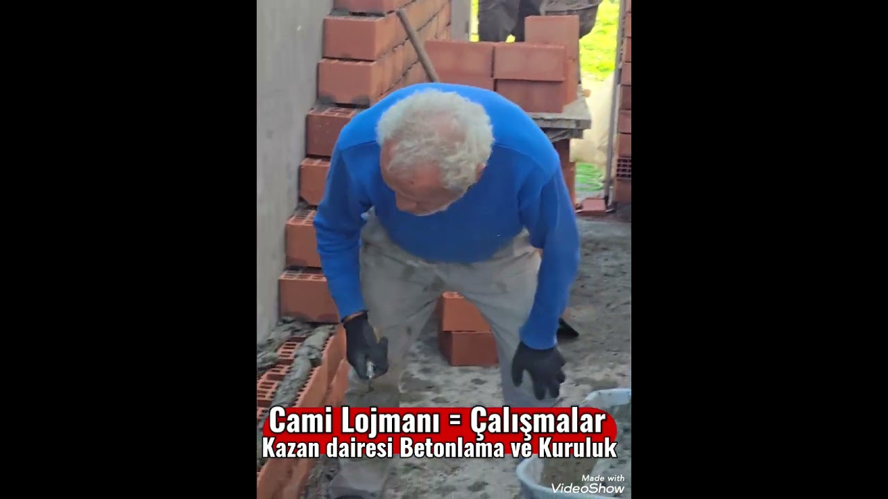 K.M.C  LOJMAN ÇALIŞMALARI.  KAZAN DAİRESİ ÜZERİ BETONLAMA / KURULUK. 