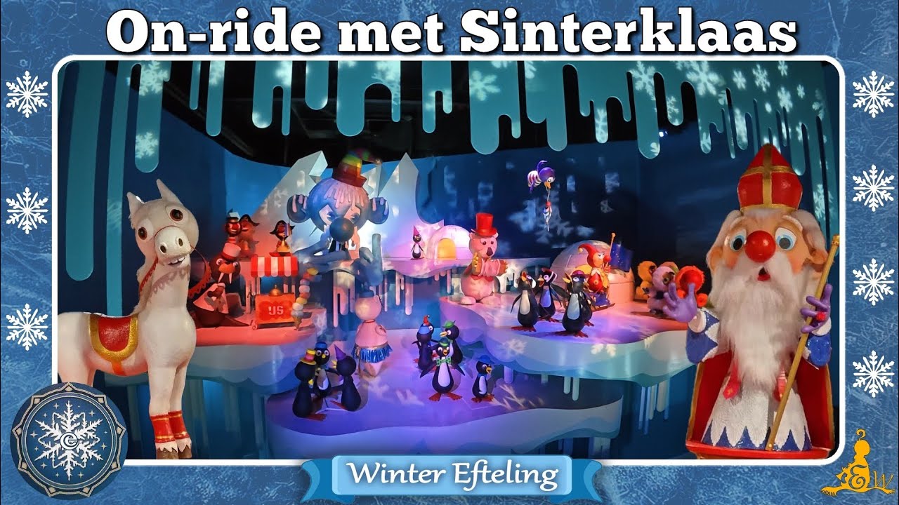 [Winter #Efteling 4K] Carnaval Festival - On-ride  met Sinterklaas 🎁 (2024)