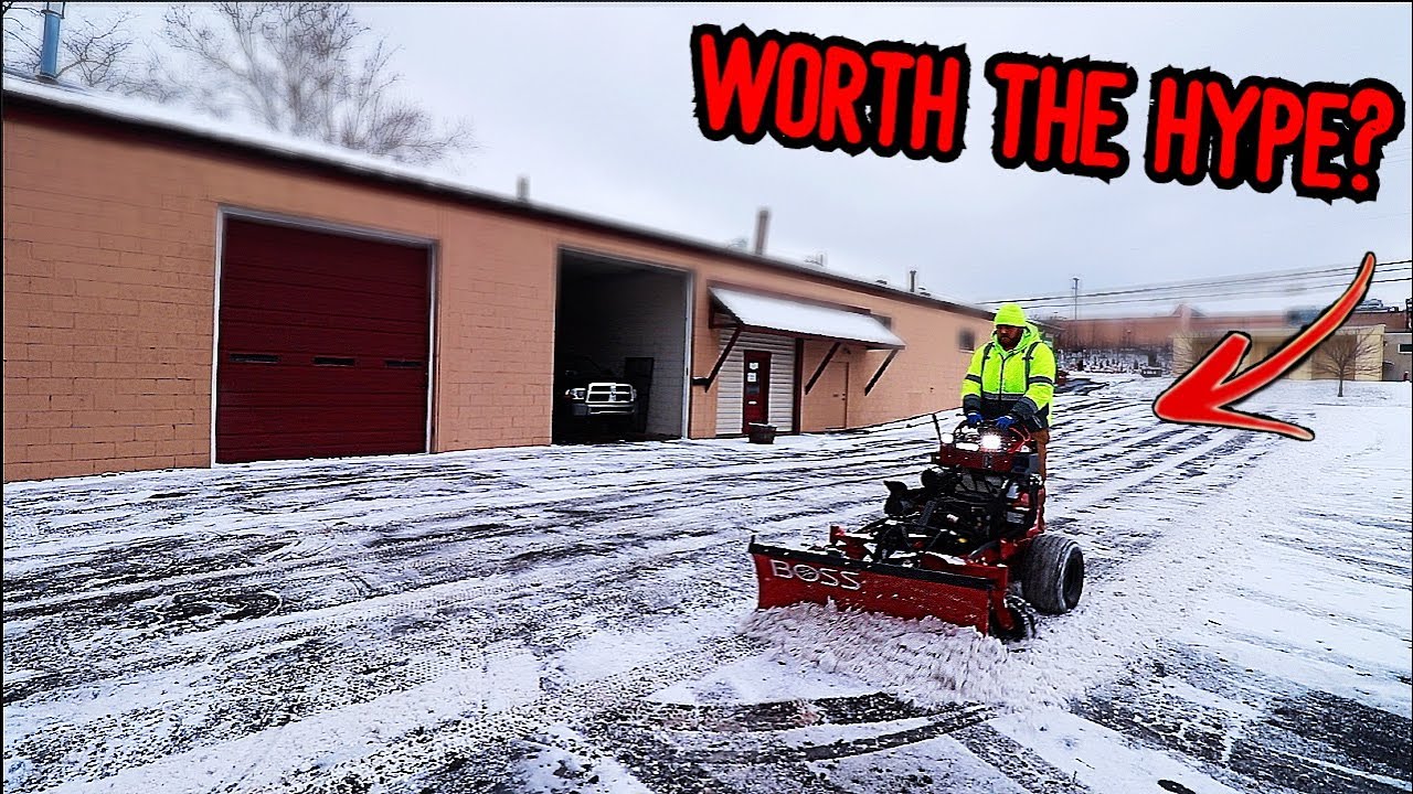 TORO Grandstand MULTIFORCE in ACTION! Commercial SNOW ACCOUNT!