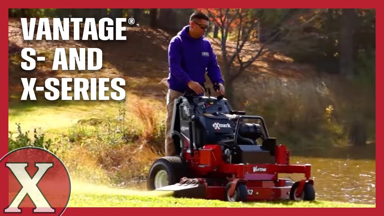 Exmark Vantage S and X-Series Stand On Mower