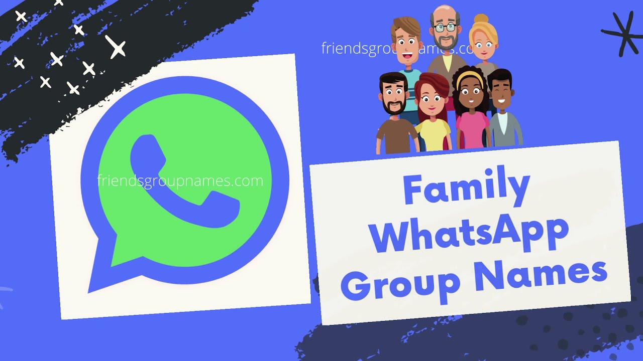 👪WhatsApp Group Names For Family | Family WhatsApp Group Names