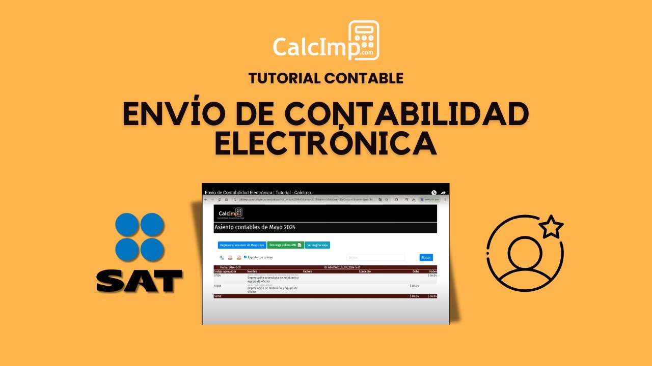 Envío de Contabilidad Electrónica | Tutorial -  CalcImp