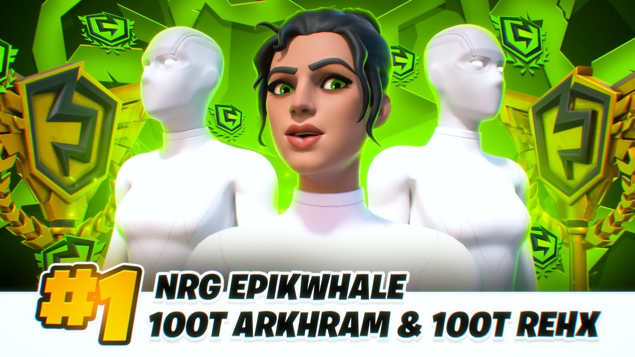 🏆1ST PLACE in FNCS GRAND FINALS! 🏆 (5x FNCS Champions) | NRG EpikWhale