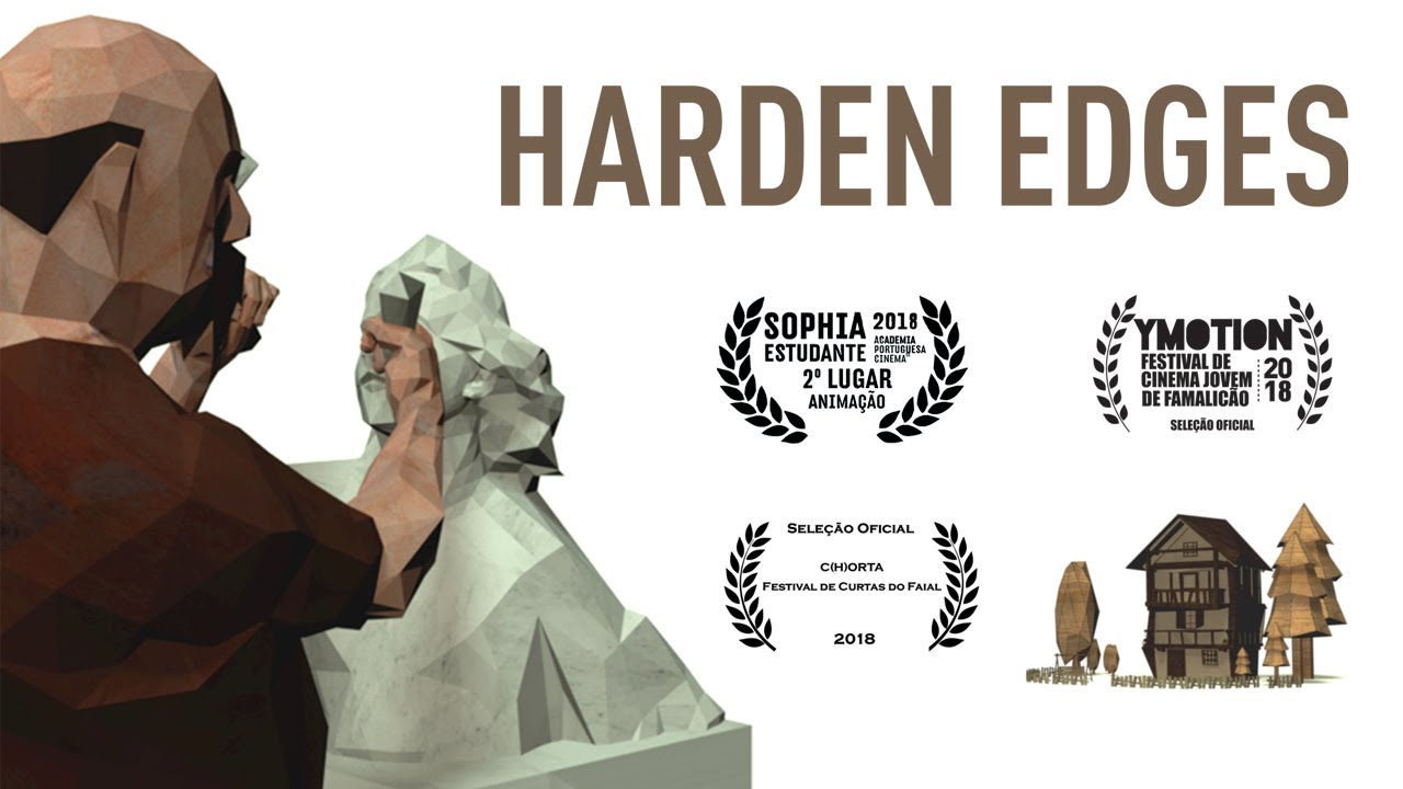 HARDEN EDGES - Low Poly Animation