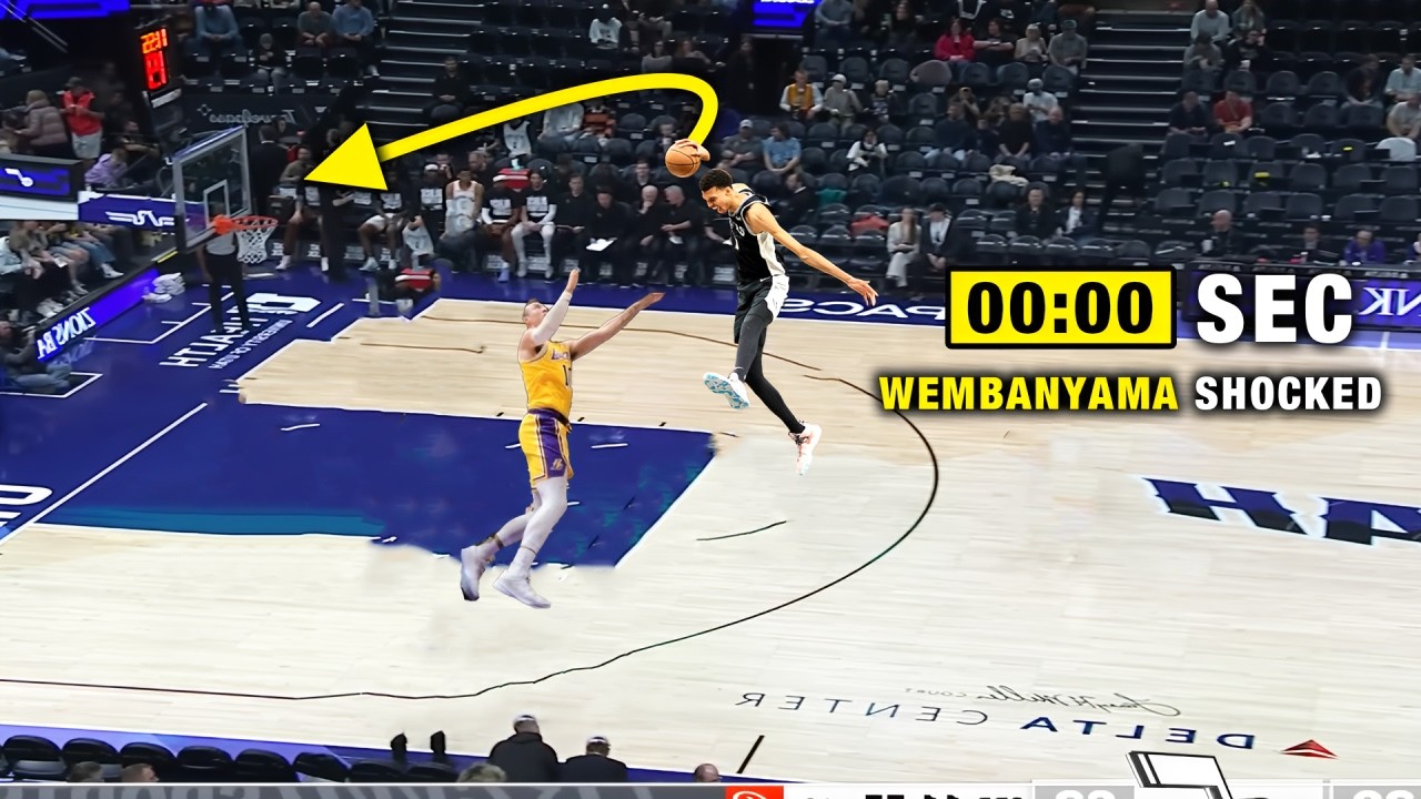 Clock Hit ZERO… Wembanyama SHOCKED Everyone 😱🏀
