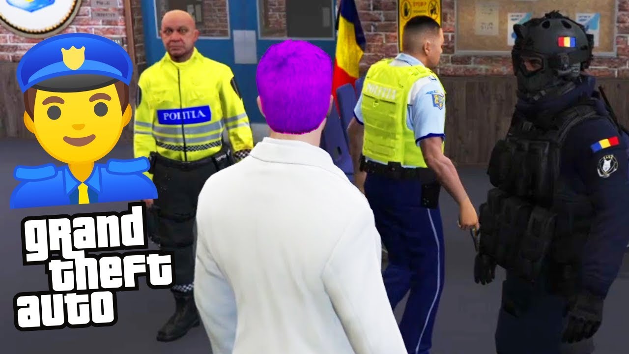 Carlos ma baga IN POLITIE pe GTA Real Life (Are relatii)