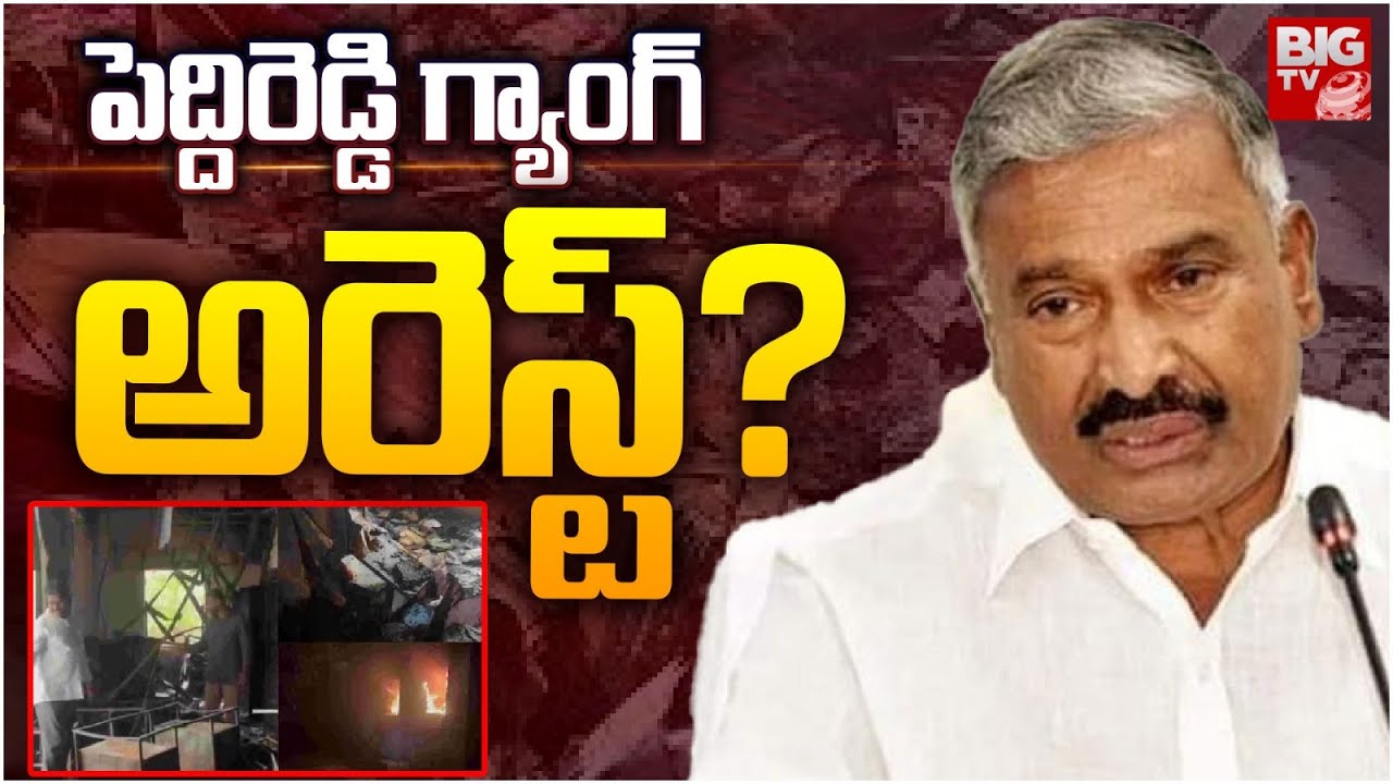కావాలనే నిప్పు.. గ్యాంగ్ అరెస్ట్ | Madanapalle Sub Collector Office Fire Incident | Peddi Reddy