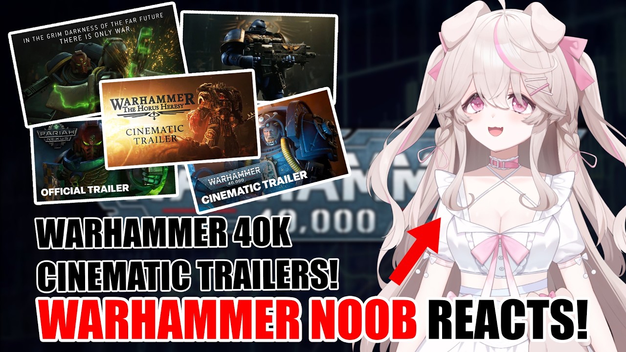 Реакция новичка в мире Warhammer на кинематографические трейлеры Warhammer 40k! (Ересь Хоруса и м...