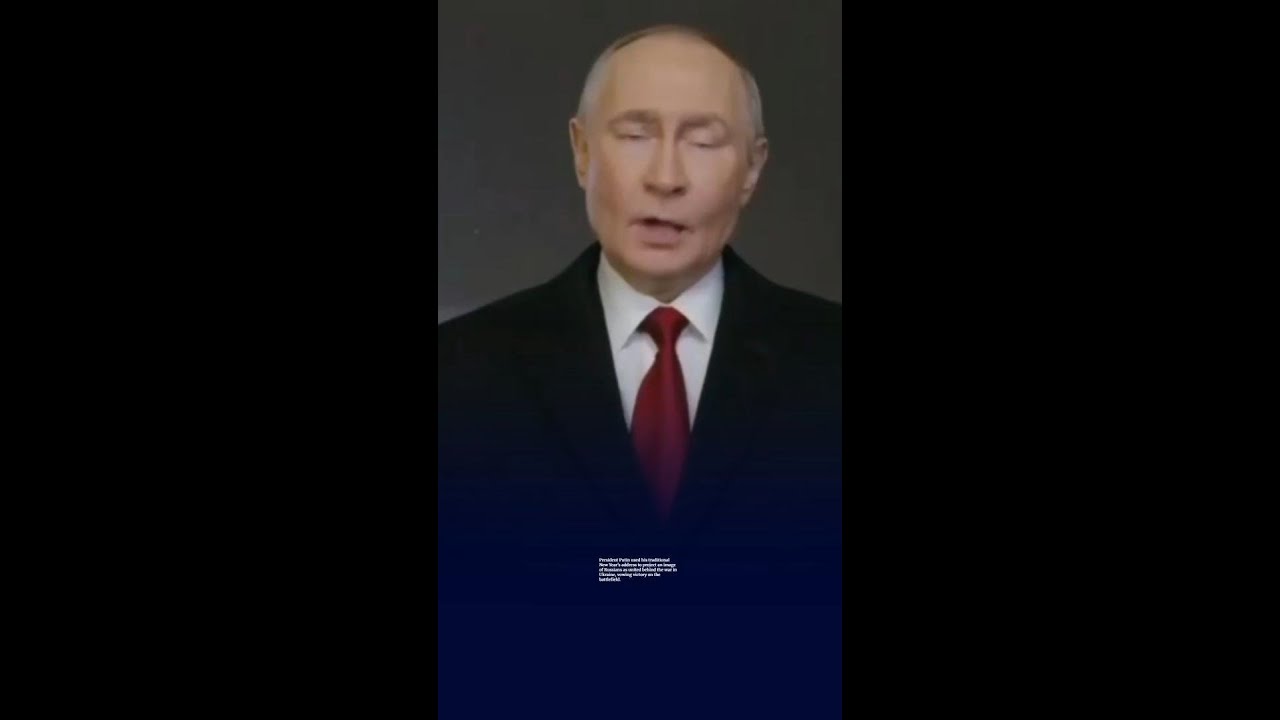 Vladimir Putin Uses New Year&rsquo;s Address to Rally Russians Around War