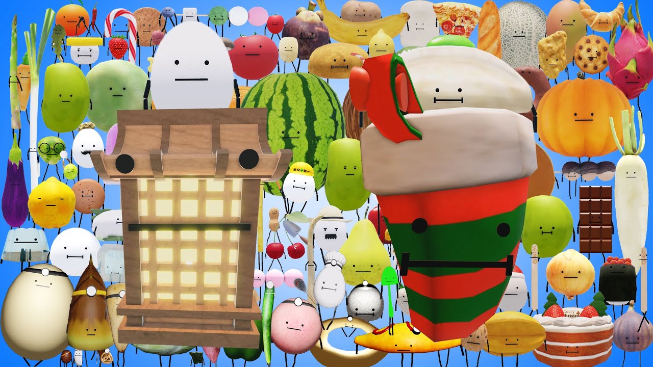 Egg, Gyoza (How to find, Hide and Seek, Juicy Party, Tag) Roblox Secret Staycation