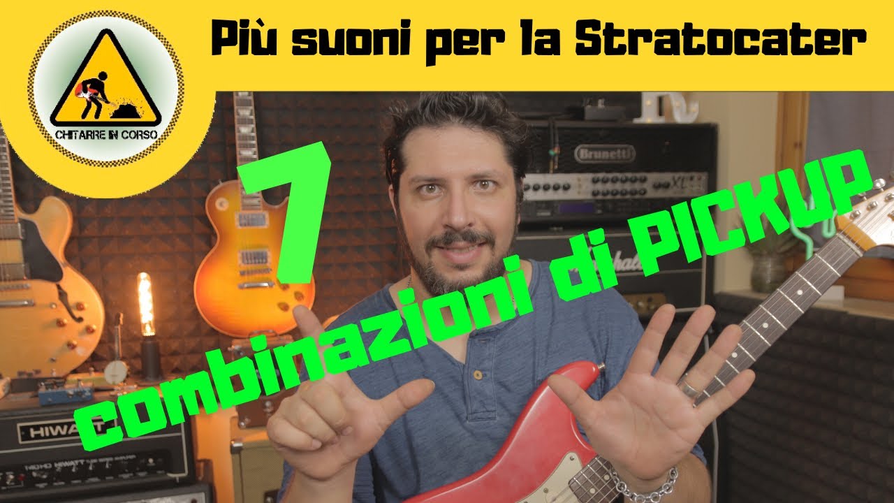 Come modificare la Stratocaster per avere 7 combinazioni dei Pickup in stile Gilmour
