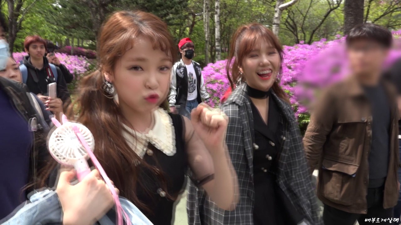 170420_오마이걸 몸짱 소방관 선발대회 퇴근길