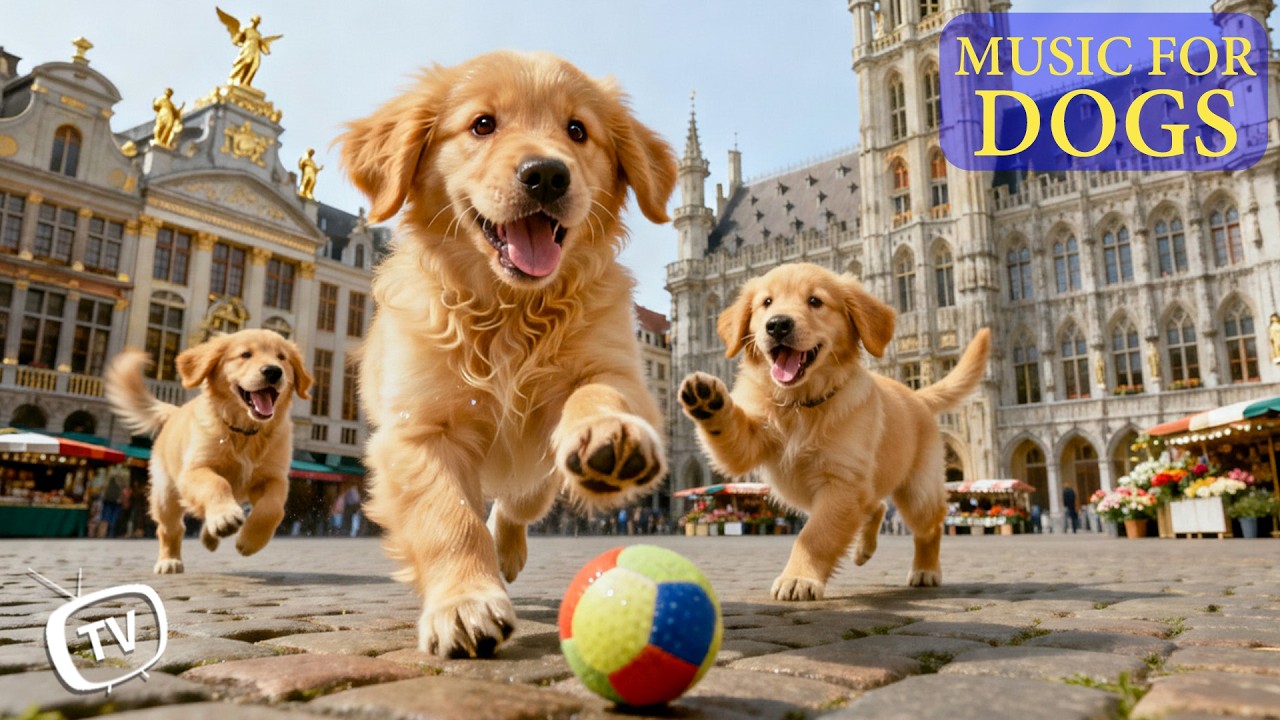 12 Hours Dog Music 🐶 Sleep Music for Anxious Dogs 🎵 Soothing Music to Ease Dog Separation Anxiety
