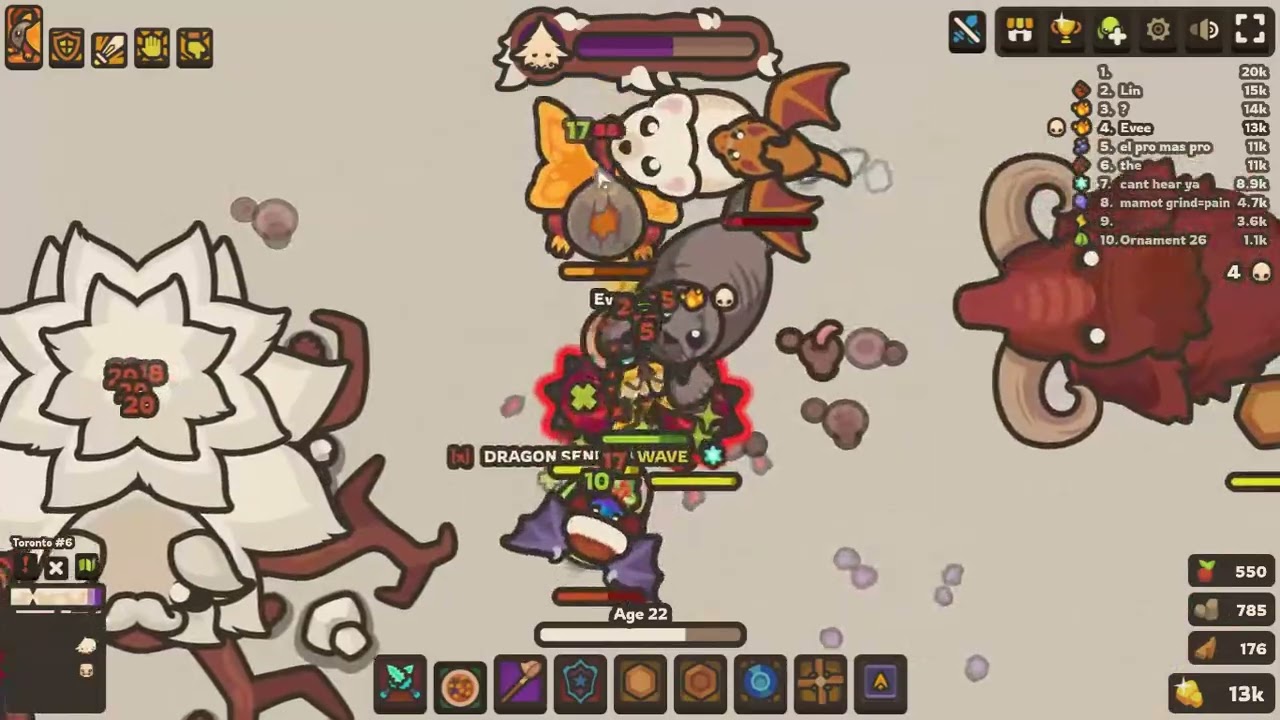 Taming.io lil moment