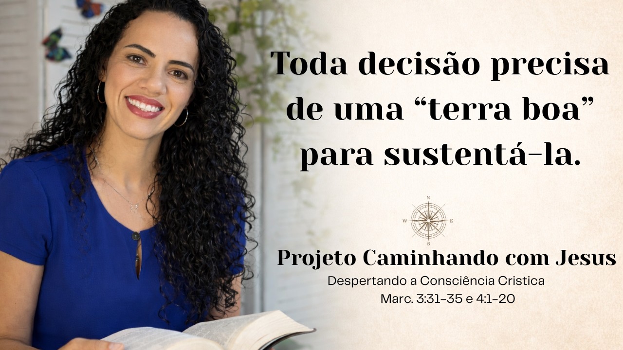 Quando eu tento ser bom mas o mundo me corrompe. (Marcos 3:31-35 e 4:1-20) #6