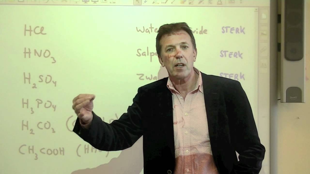 40 Zuren - scheikunde - Scheikundelessen.nl