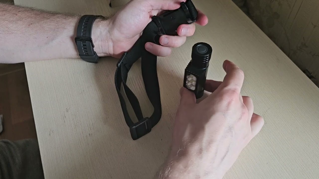 Огляд налобного ліхтаря BORUIT H05R/SOFIRN H05B