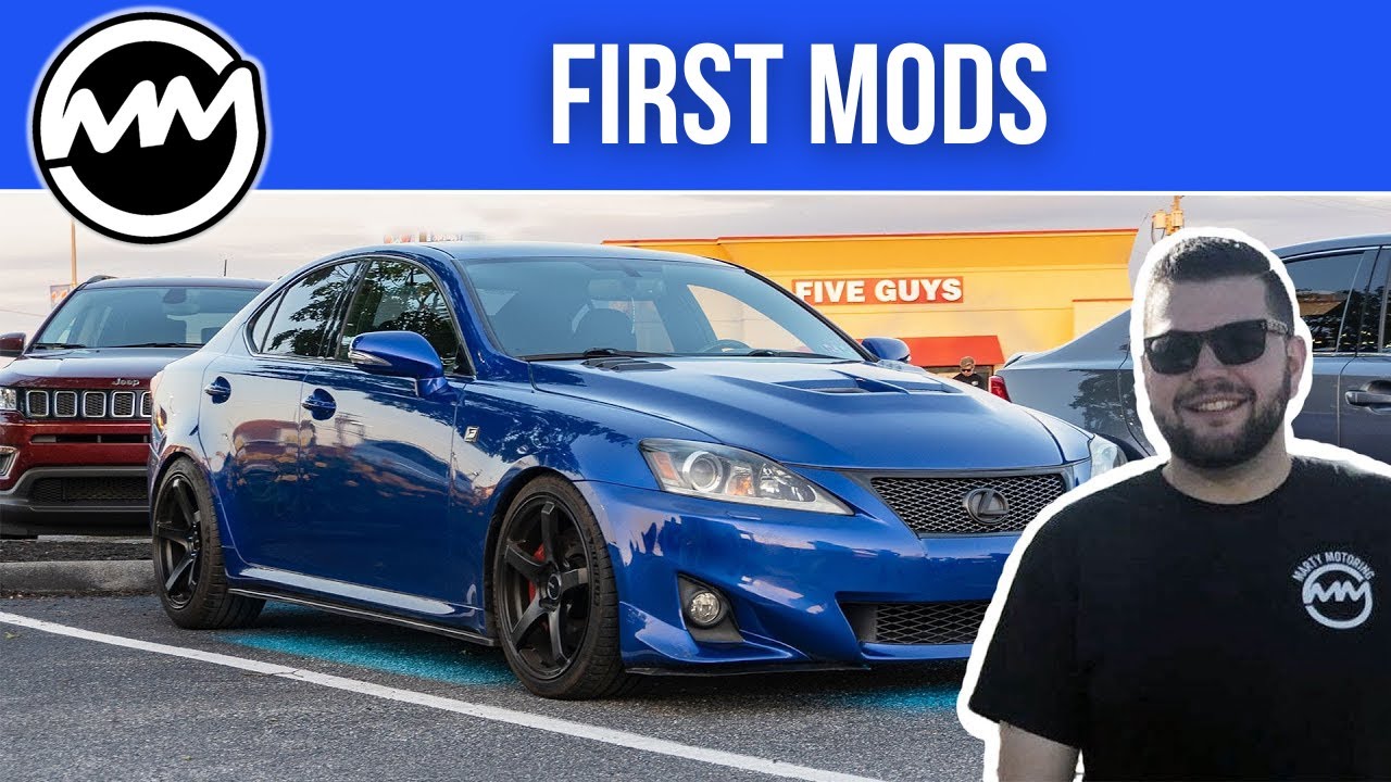 First Mods to my 2011 Lexus IS350 F Sport!