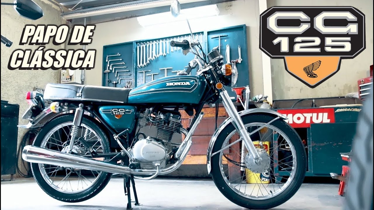 PAPO DE CLÁSSICA - MOTO.com.br e Mauro Faucon com a CG 125 1978