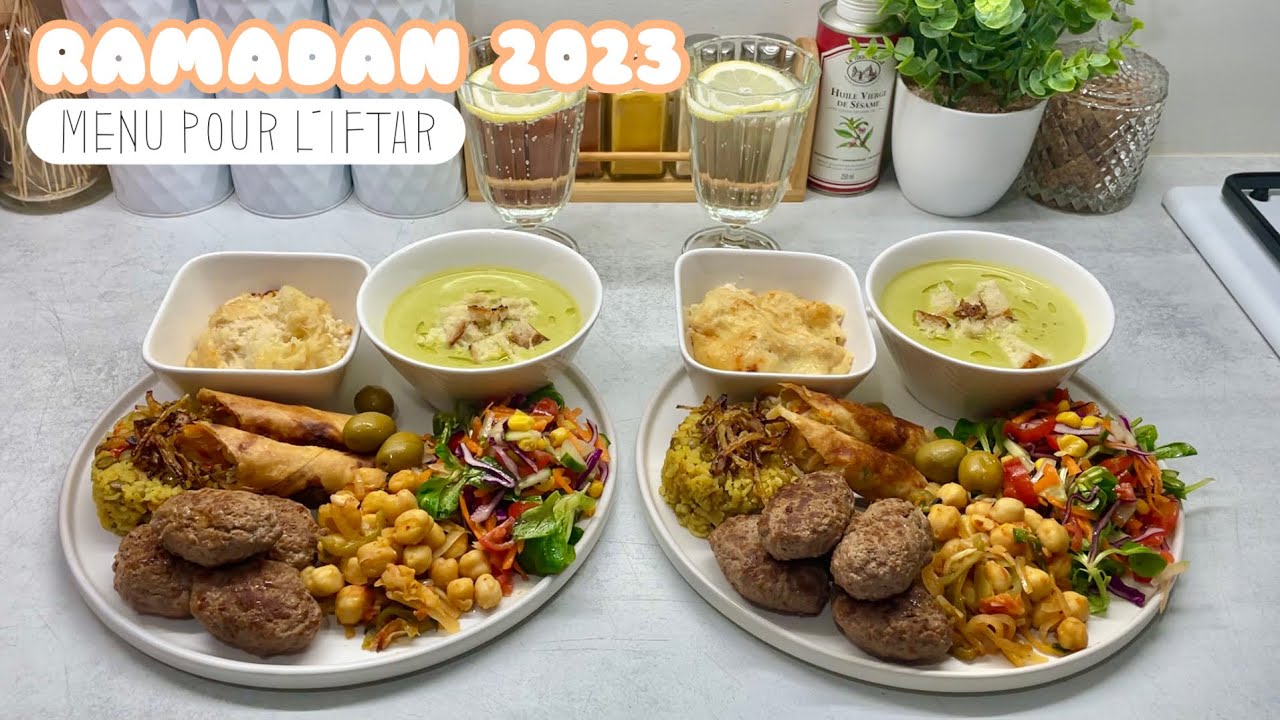 ✨🌙 RECETTES POUR L&rsquo;IFTAR &bull; RAMADAN 2023 🌙✨