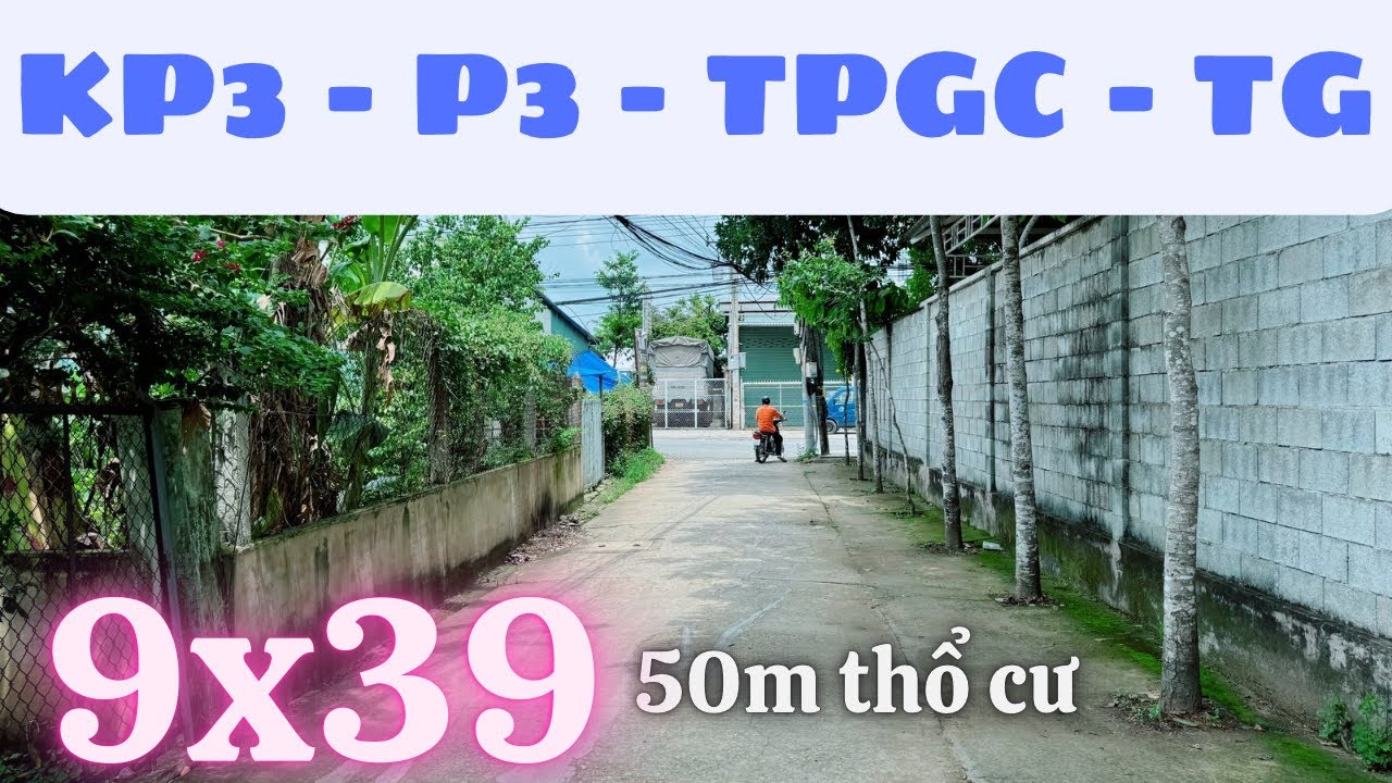 MS662 Bán nền đất đẹp đường ô tô phường 3 thành phố Gò Công TG