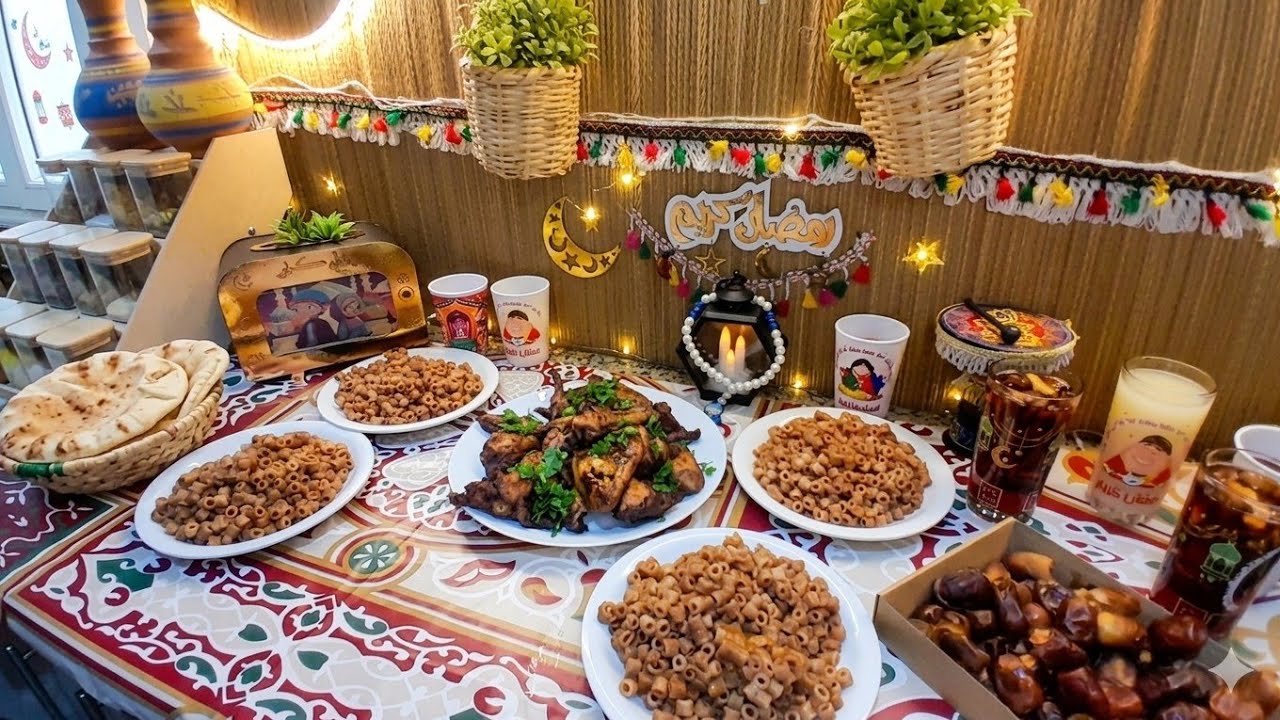  فطارنا في رمضان 🌙في مطبخي بروح زمان🍃