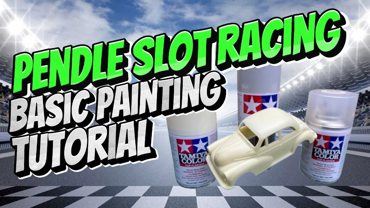 Tutorial video on painting a PSR resin slot car kit.