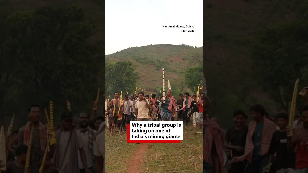 Why a tribal group is taking on one of India's mining giants | BBC News India