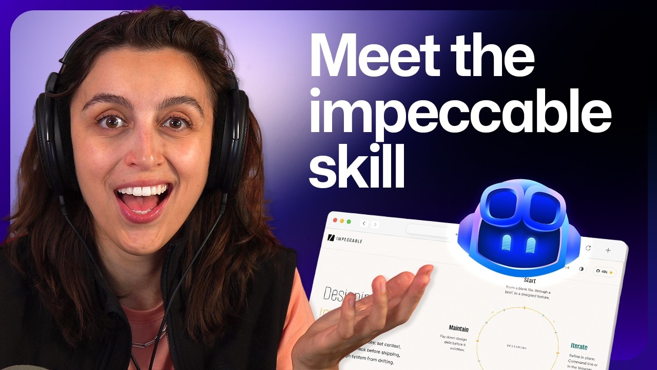 How to use the new impeccable skill in the GitHub Copilot app
