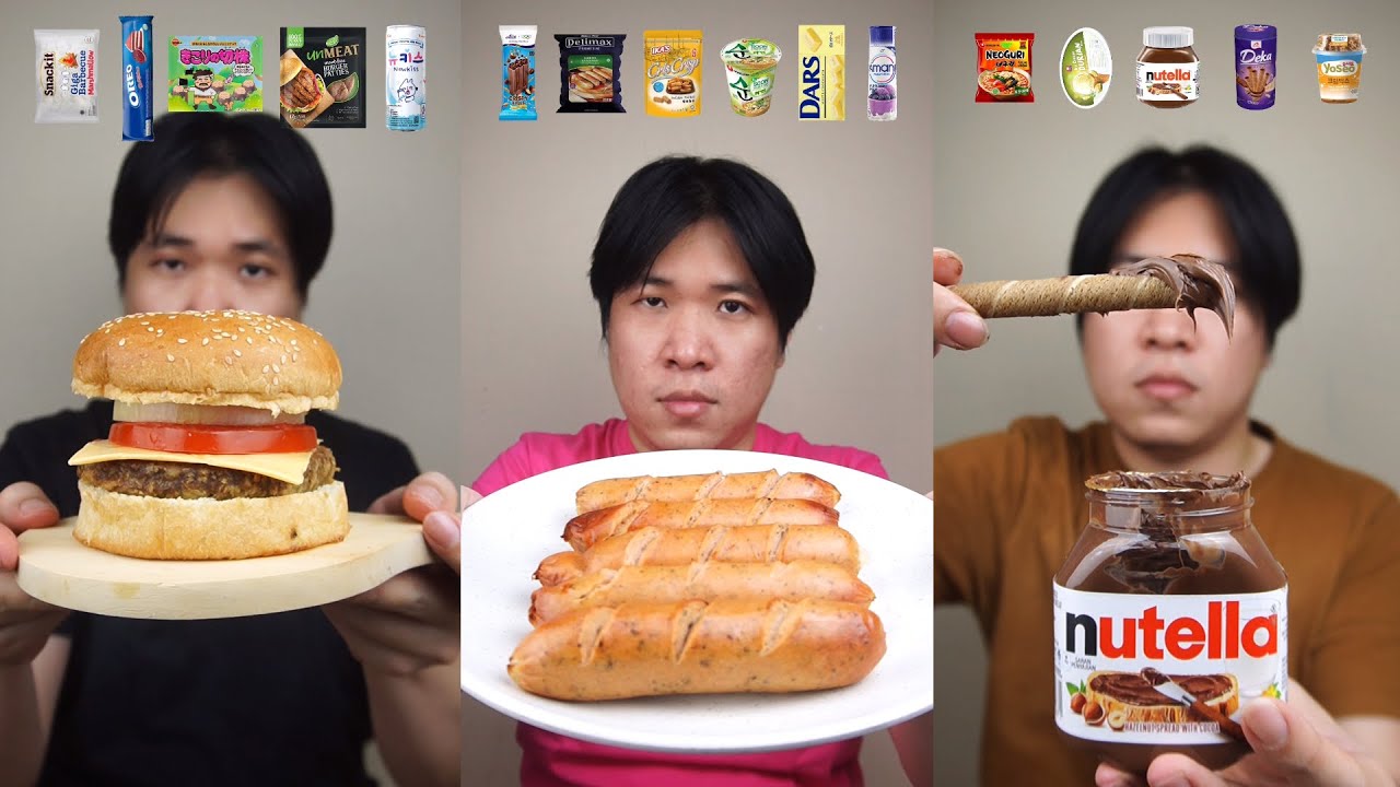 [COMPILATION] EATING RANDOM FOOD FROM CONVENIENCE STORE