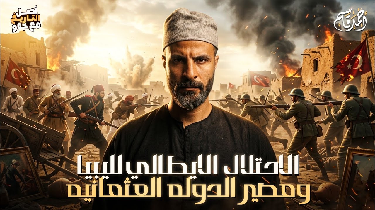 الاحتلال الايطالي لليبيا ومصير الدولة العثمانية | تاريخ الصف الثالث الثانوي 